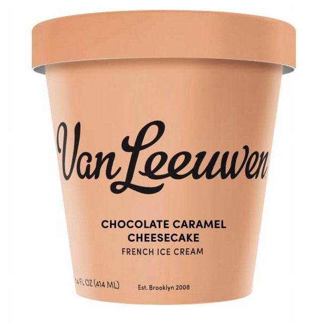 Van Leeuwen French Ice Cream Chocolate Caramel Cheesecake, 2/3 cup