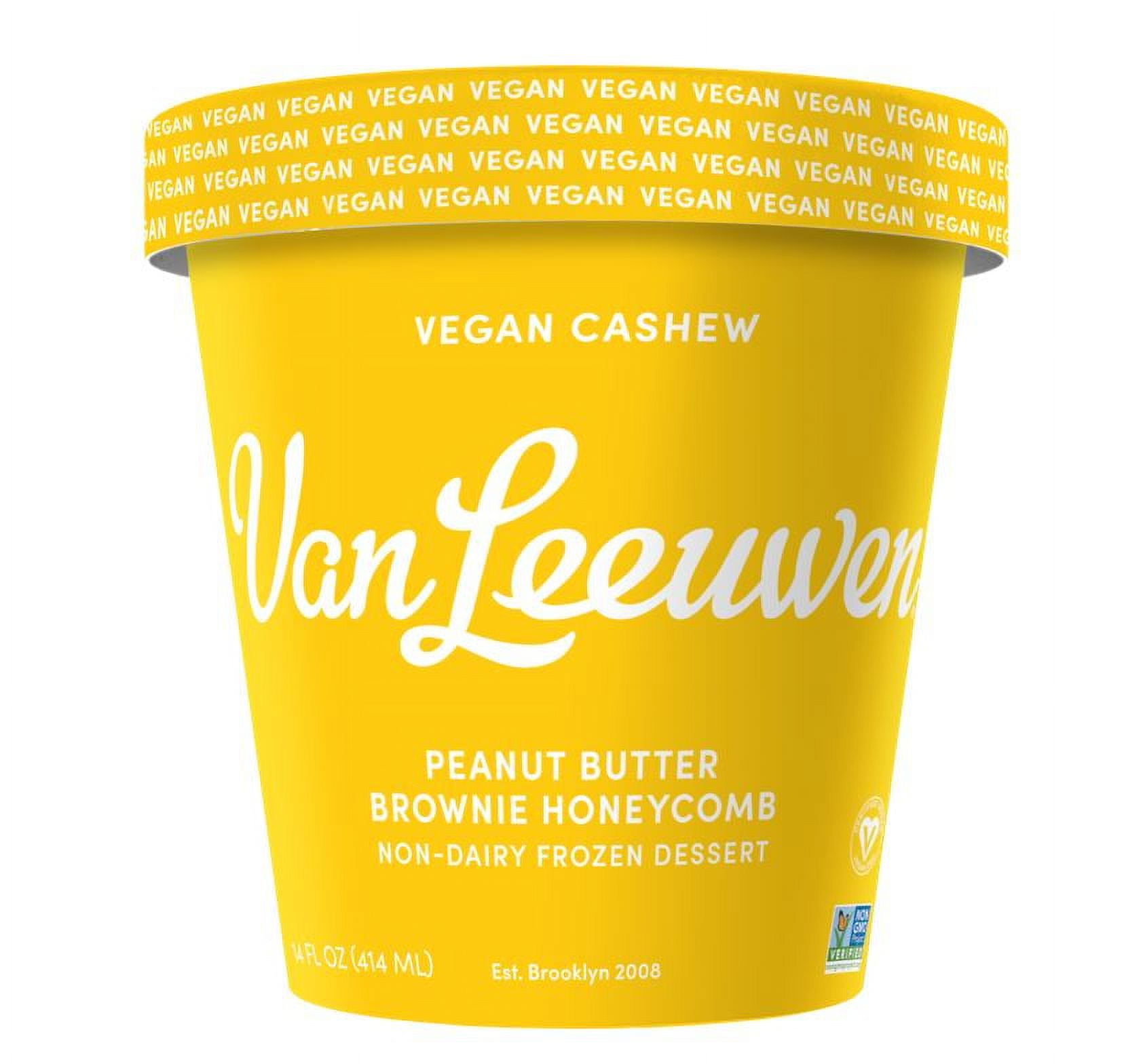 Van Leeuwen Vegan Peanut Butter Brownie Ice Cream Pint