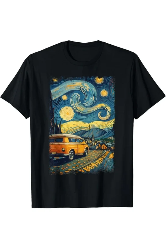 Van Life Clothing Retro Vintage Van Dwellers Vanlife Nomads T-Shirt Unisex S-5XL Hot Trending Shirt, Vintage Birthday Gift