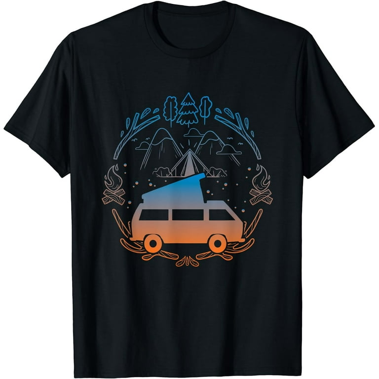 Van Life T Shirt - Vanagon Camper Van Bus Dipper Campfire Van Life T Shirt - Vanagon Camper Van Bus Dipper Campfire