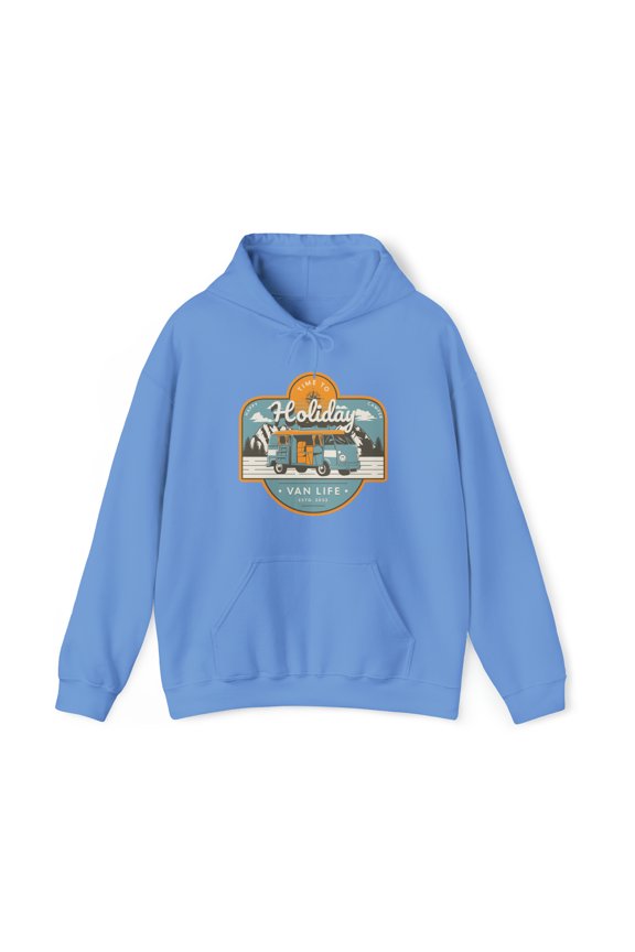 Van Life Estd 2023 Unisex Heavy Blend™ Hooded Sweatshirt