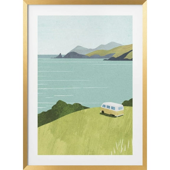 Van Life Framed Art Modern Wall Decor