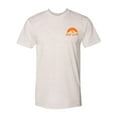 thumbnail image 1 of Van Life Pocket Logo Triblend Track T-Shirt - Oatmeal - Orange Logo - X-Large, 1 of 1