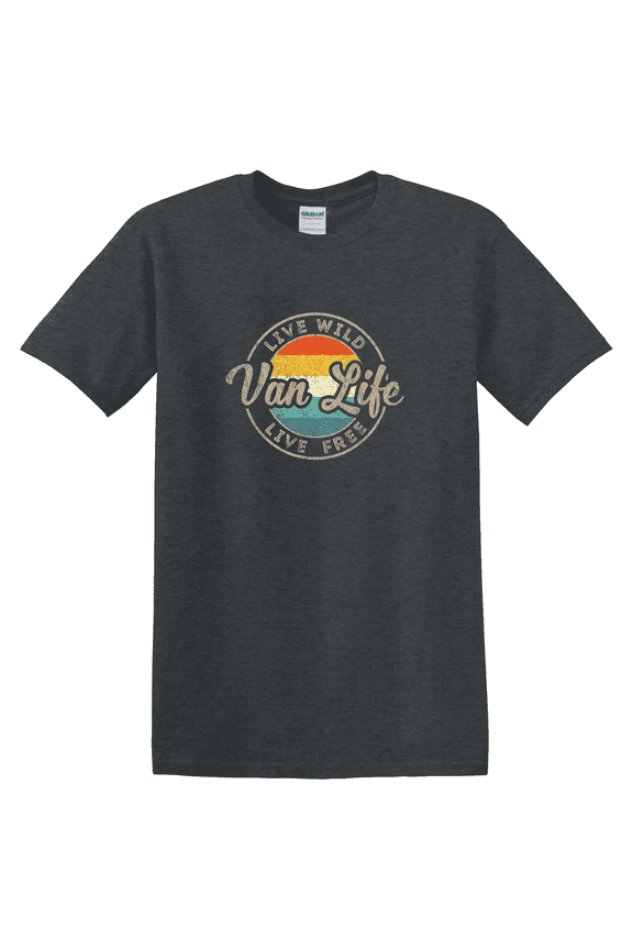 Van Life Retro Vintage Graphic T-Shirt