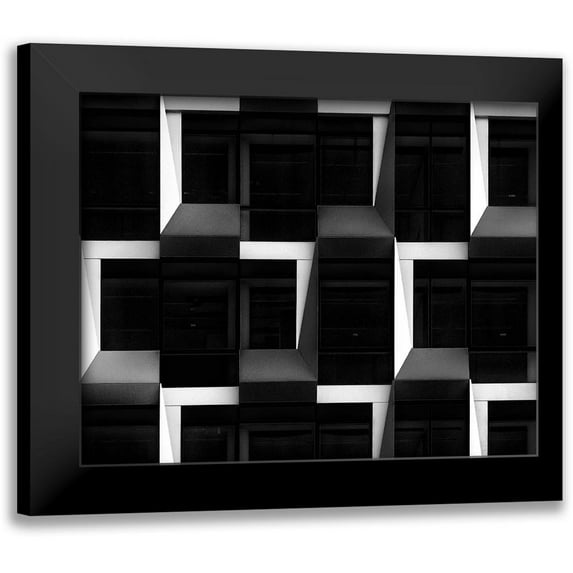 Van Maastricht, Henk 14x12 Black Modern Framed Museum Art Print Titled - Baw