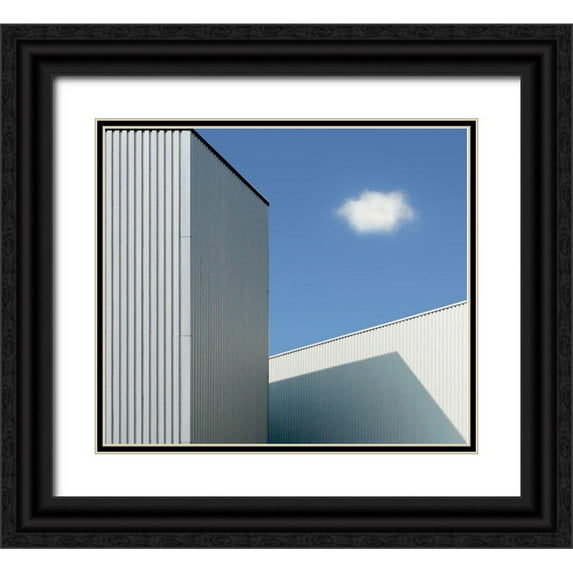 Van Maastricht, Henk 22x20 Black Ornate Wood Framed with Double Matting Museum Art Print Titled - Cloud