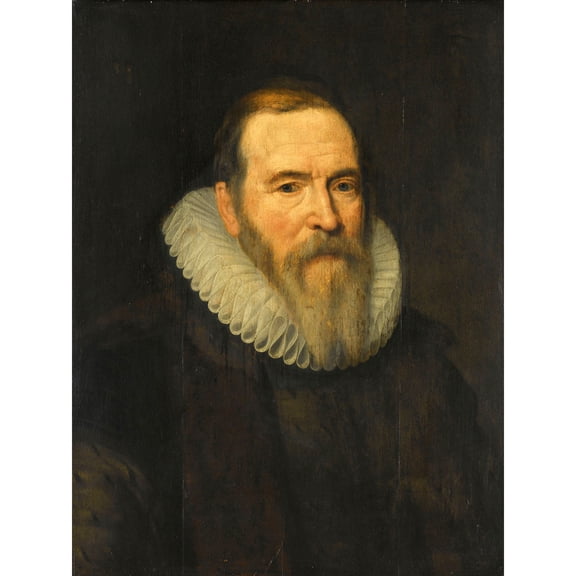 Van Mierevelt Portrait Johan Van Oldenbarnevelt Extra Large XL Wall Art Poster Print