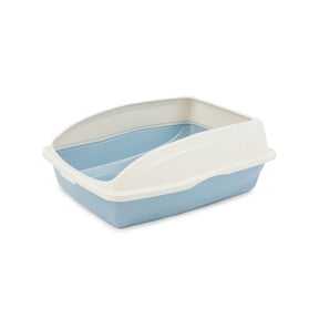 Van Ness Large Framed Cat Pan (Cat Litter Box with Rim)