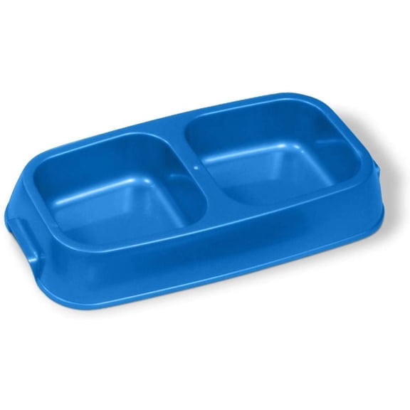 Van Ness Lightweight Double Diner Dish [Dog, Dishes Plastic] Medium - 42 oz Total
