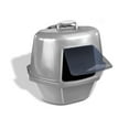 thumbnail image 1 of Van Ness Pet Products Large Corner Enclosed Cat Litter Pan with Odor Door and Zeolite Air Filter, 1 of 7