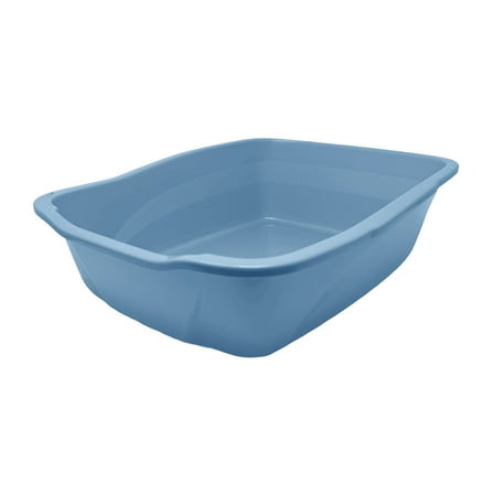 Van Ness Plastics Cat Litter Pan Blue Large