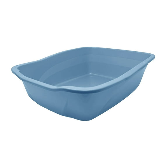 Van Ness Plastics Cat Litter Pan Blue Large