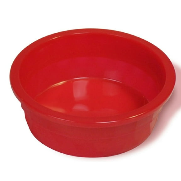 Van Ness Plastics Crock Heavyweight Dish for Dogs Translucent Crock 52 oz, Large