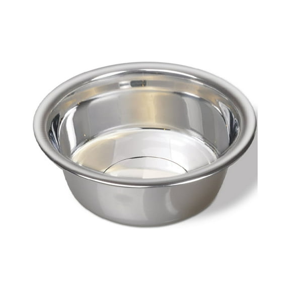 Van Ness Small Lightweight Stainless Steel Bowl, 16oz