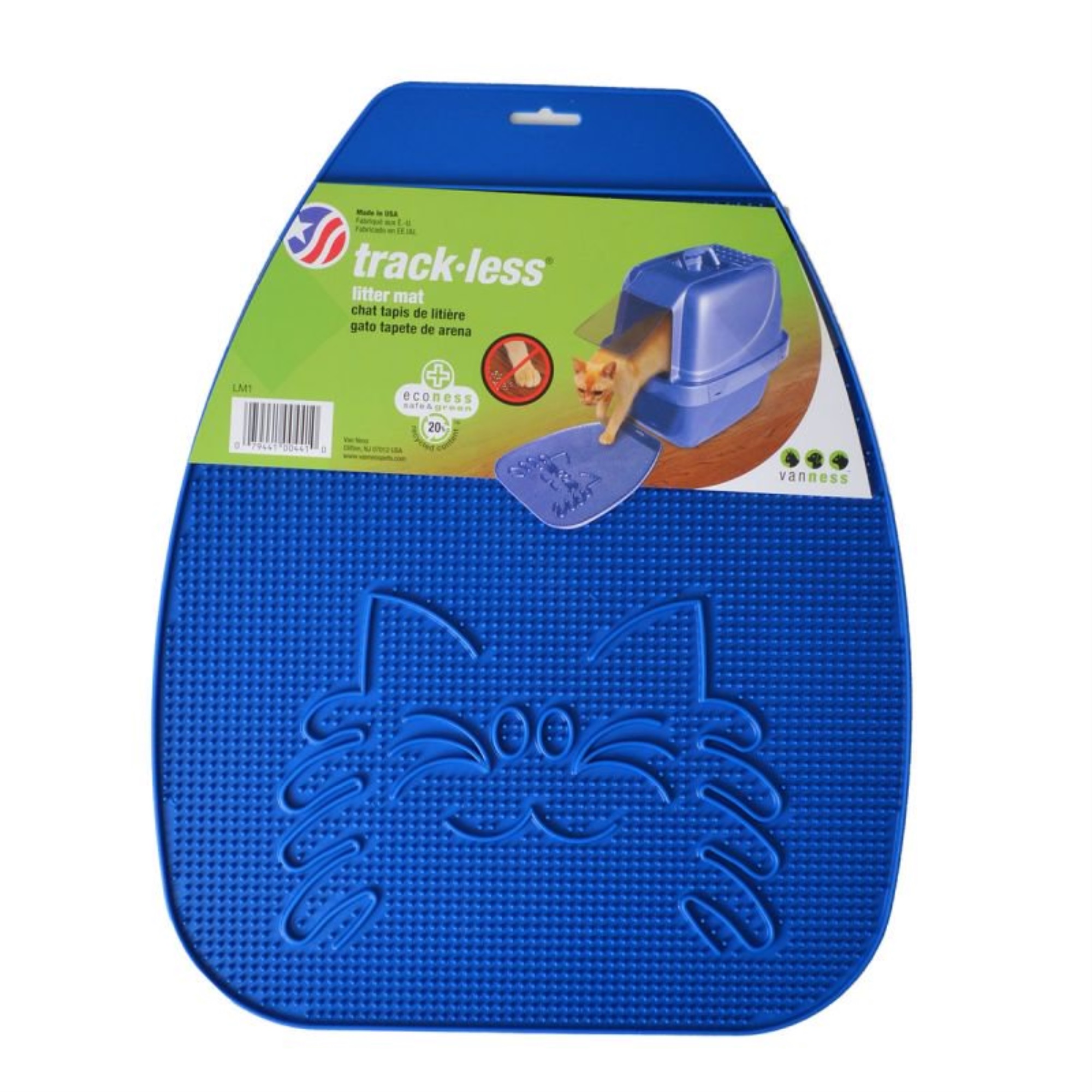 Van Ness TrackLess Litter Mat Assorted Colors