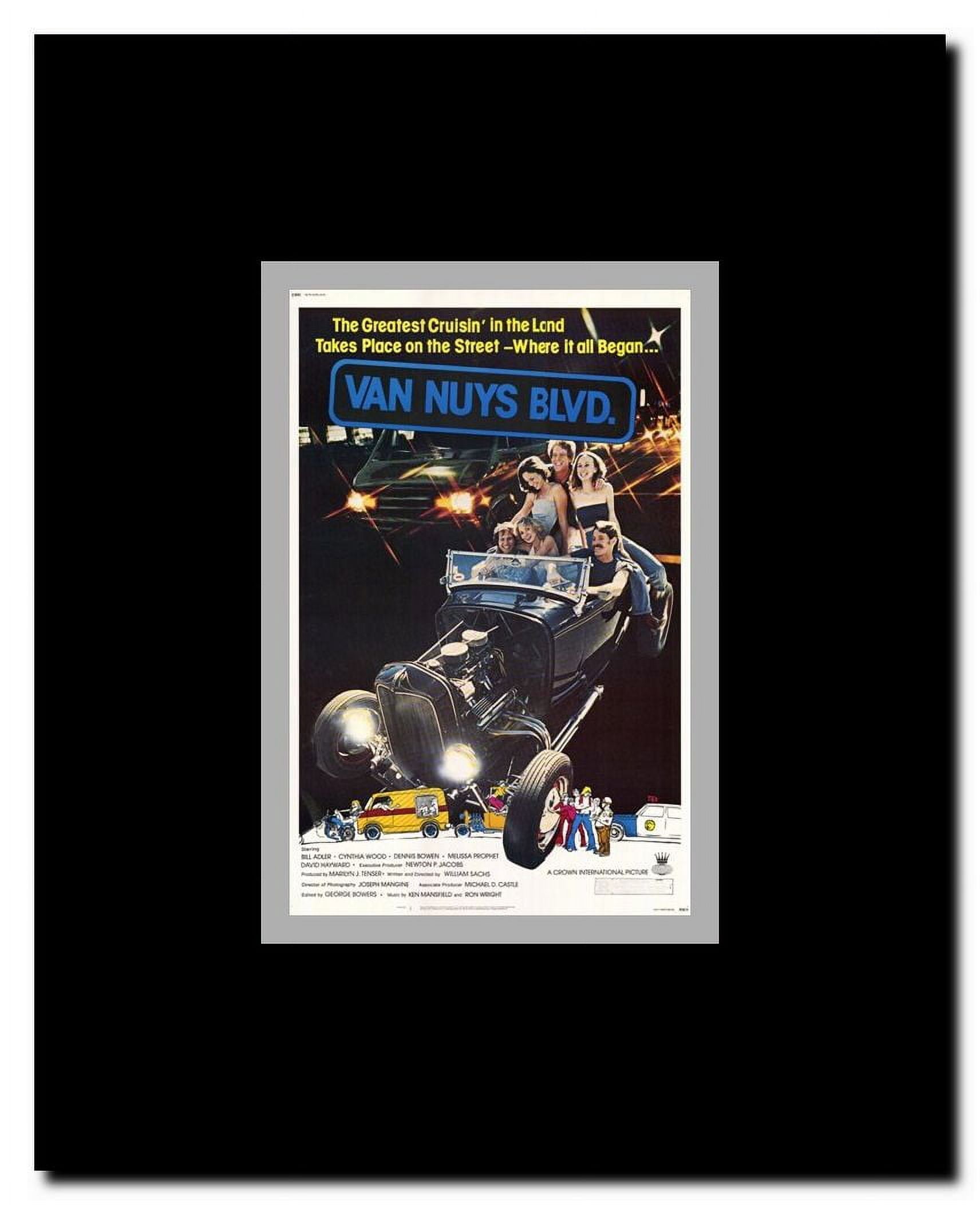 Van Nuys Blvd. Framed Movie Poster