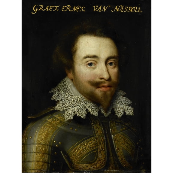 Van Ravesteyn Portrait Johan Ernst Count Nassau Extra Large XL Wall Art Poster Print
