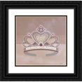 thumbnail image 1 of Van Roey, Dominique 15x15 Black Ornate Wood Framed with Double Matting Museum Art Print Titled - PRETTY TIARA, 1 of 4