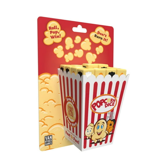 Popcorn Dice - A Game by Van Ryder Games 2-6 Players - Board Games for Family 15 Minutes of Gameplay - Games for Family Game Night - for Kids and Adults Ages 7+ - English Version