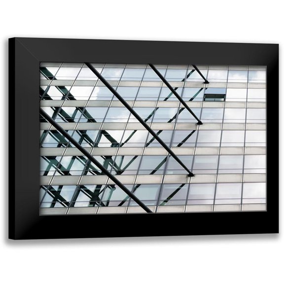 Van Son, Greetje 14x11 Black Modern Framed Museum Art Print Titled - Open Window