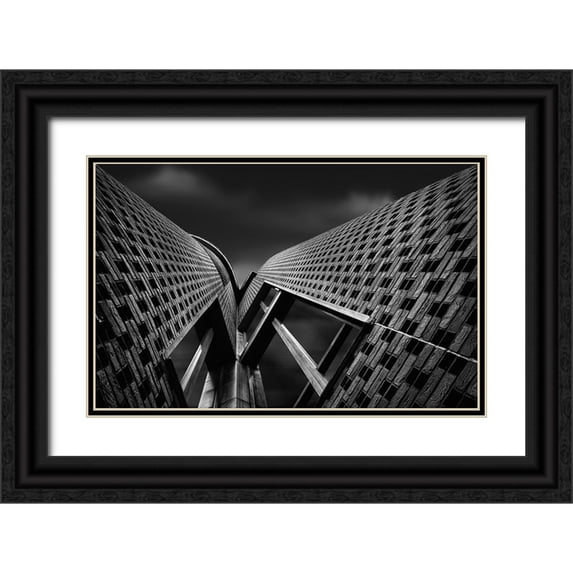 Van Son, Greetje 24x17 Black Ornate Wood Framed with Double Matting Museum Art Print Titled - RIValry