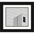thumbnail image 1 of Van Son, Greetje 30x26 Black Ornate Wood Framed with Double Matting Museum Art Print Titled - The Black Plane, 1 of 4