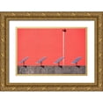 thumbnail image 1 of Van Son, Greetje 32x23 Gold Ornate Wood Framed with Double Matting Museum Art Print Titled - Captured Sunbeams, 1 of 4
