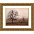thumbnail image 1 of Van Swearingen, Debra 14x12 Gold Ornate Wood Framed with Double Matting Museum Art Print Titled - Morning Calm IV, 1 of 4