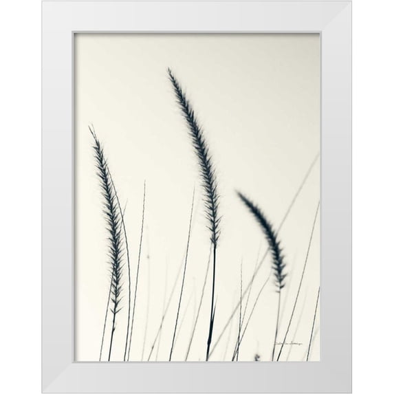Van Swearingen, Debra 15x18 White Modern Wood Framed Museum Art Print Titled - Field Grasses IV