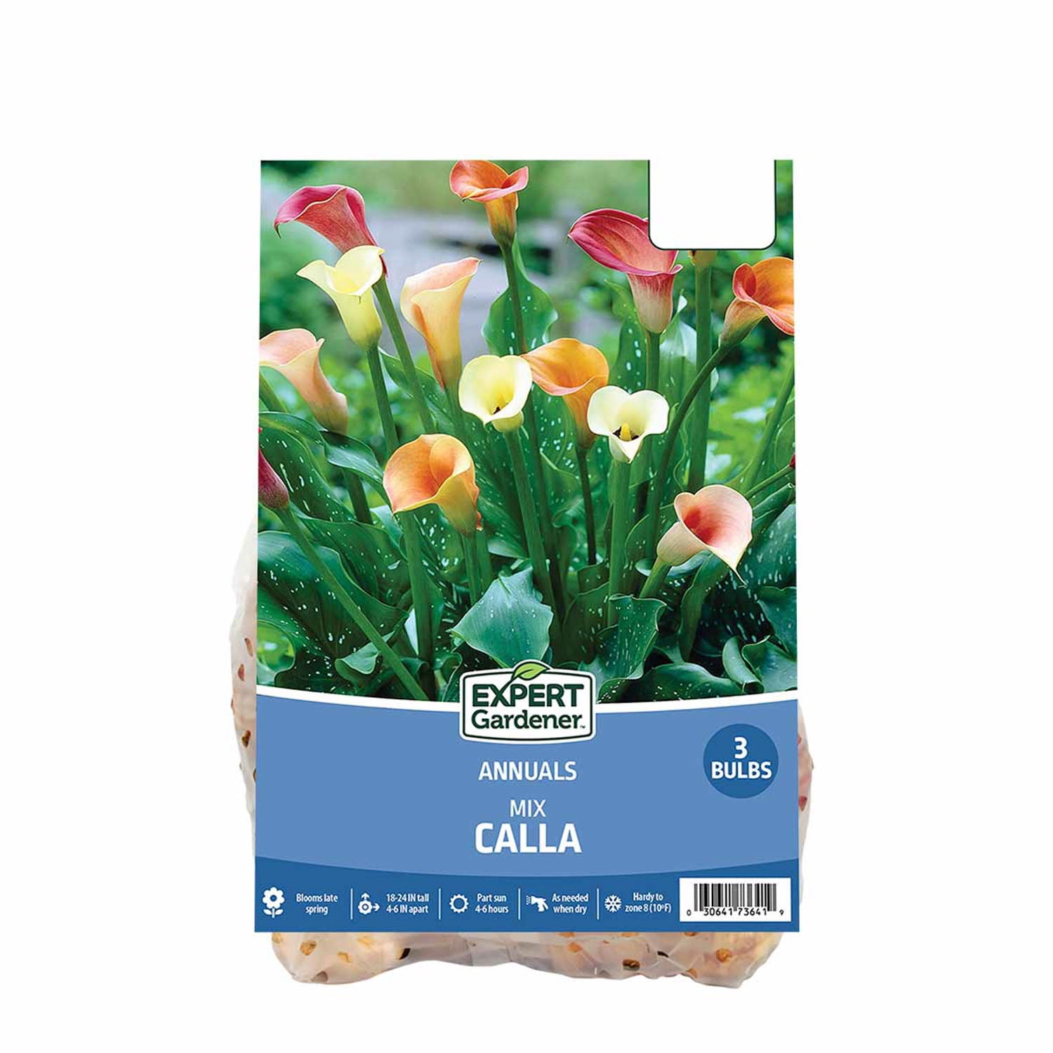 Expert Gardener Calla Lily Mix (Set of 3 Dormant Bulbs) Partial
