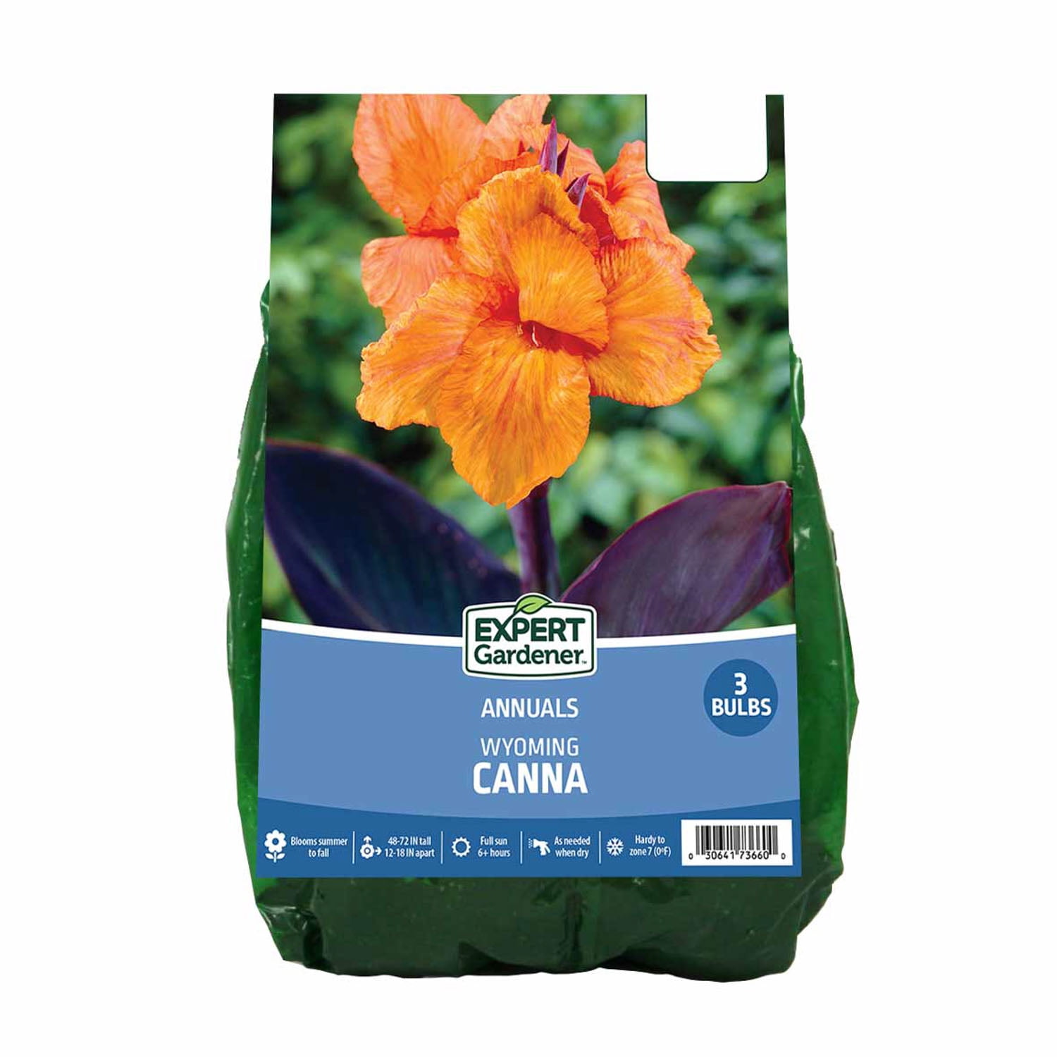 Expert Gardener Canna Wyoming Dormant Bulbs (Set of 3) - Full Sun
