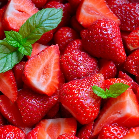 Van Zyverden Junebearing Strawberries Allstar Set of 20 Plant Roots White Full Sun