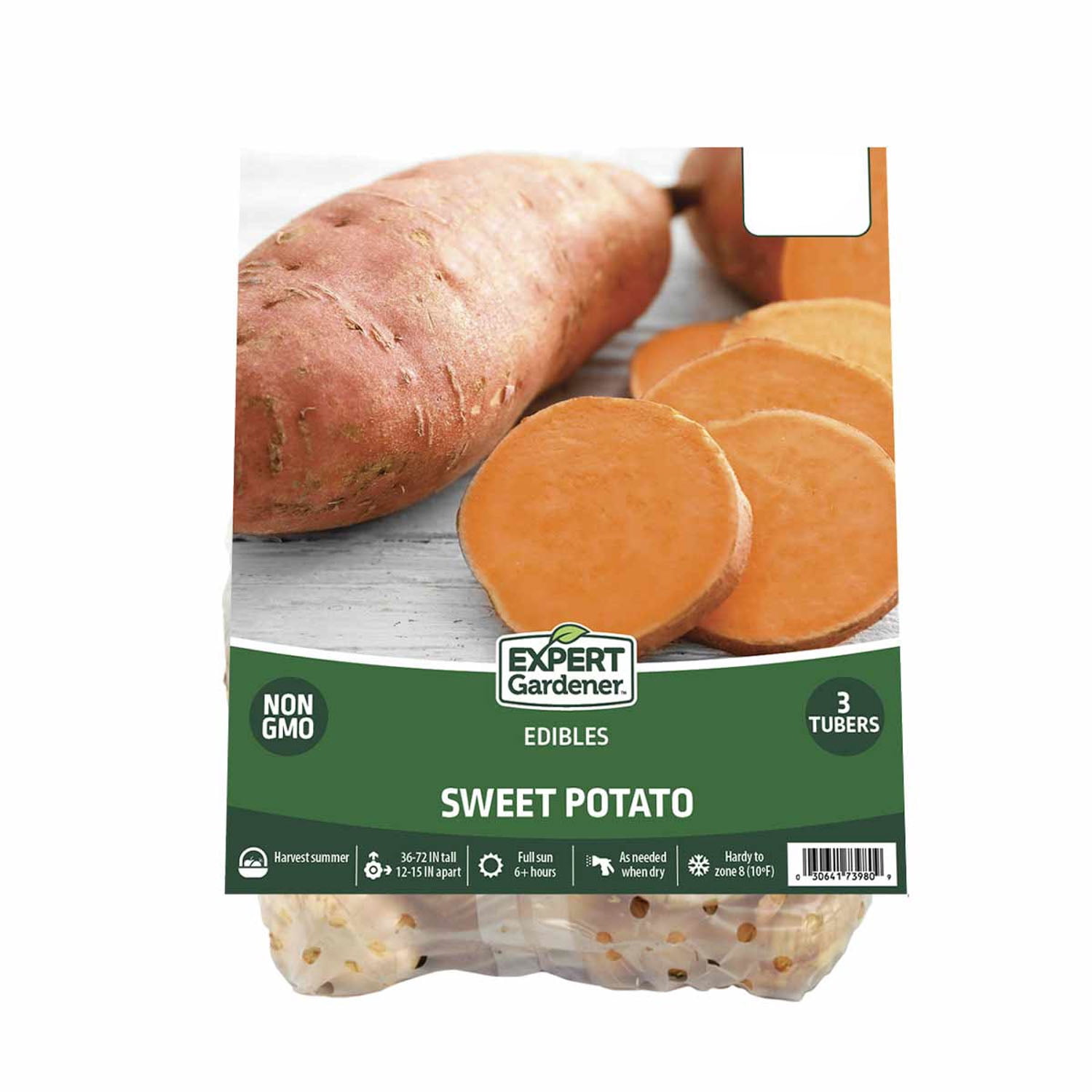 Expert Gardener Sweet Potato Set of 3 Dormant Tubers Full Sun