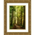 thumbnail image 1 of Van de Goor, Lars 11x14 Gold Ornate Wood Framed with Double Matting Museum Art Print Titled - Snake Path, 1 of 4