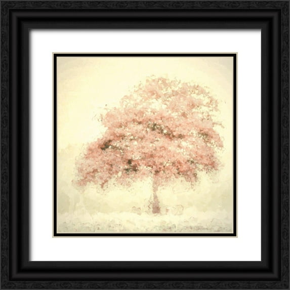 Van de Goor, Lars 15x15 Black Ornate Wood Framed with Double Matting Museum Art Print Titled - Bubble Tree