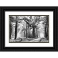 thumbnail image 1 of Van de Goor, Lars 18x13 Black Ornate Wood Framed with Double Matting Museum Art Print Titled - Turning Left, 1 of 4