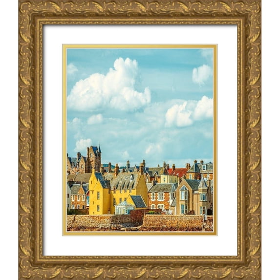 Van de Goor, Lars 20x24 Gold Ornate Wood Framed with Double Matting Museum Art Print Titled - Somewhere In Scotland