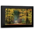 thumbnail image 1 of Van de Goor, Lars 24x17 Black Modern Framed Museum Art Print Titled - Yellow Gate, 1 of 5