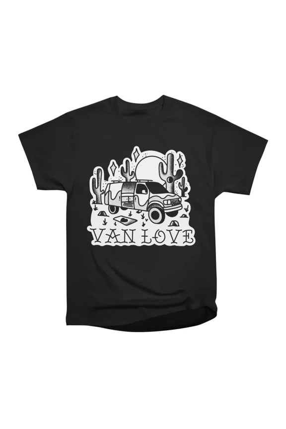 Van love camper van conversion T-Shirt Tee Gift For Him Merch For Her Apparel For Friend