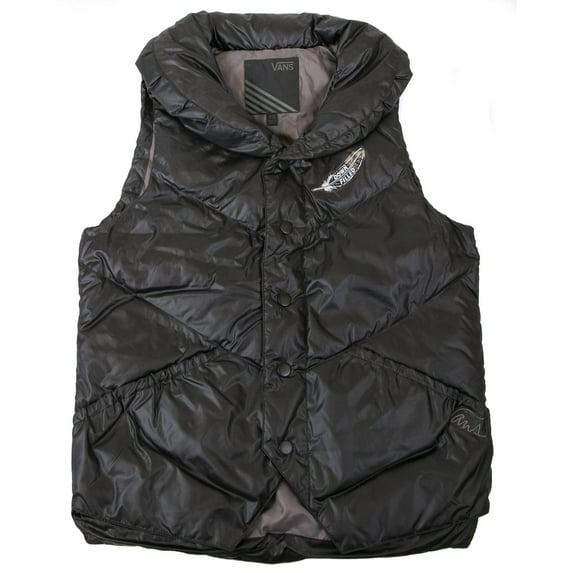 Van's Women Down Filled Black Vest