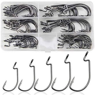 bass fishing hooks walmart SHUNWEI 25 Pcs/Box Weighted Swimbait Hooks, Weighted Saltwater Worm Weedless for Fishing Mixed 5 Size 1/0 2/0 3/0 4/0 5/0 : Sports & Outdoors and Kahle styles Multiple sizes for any catfish Made in Denver Bass Fishing Tackle