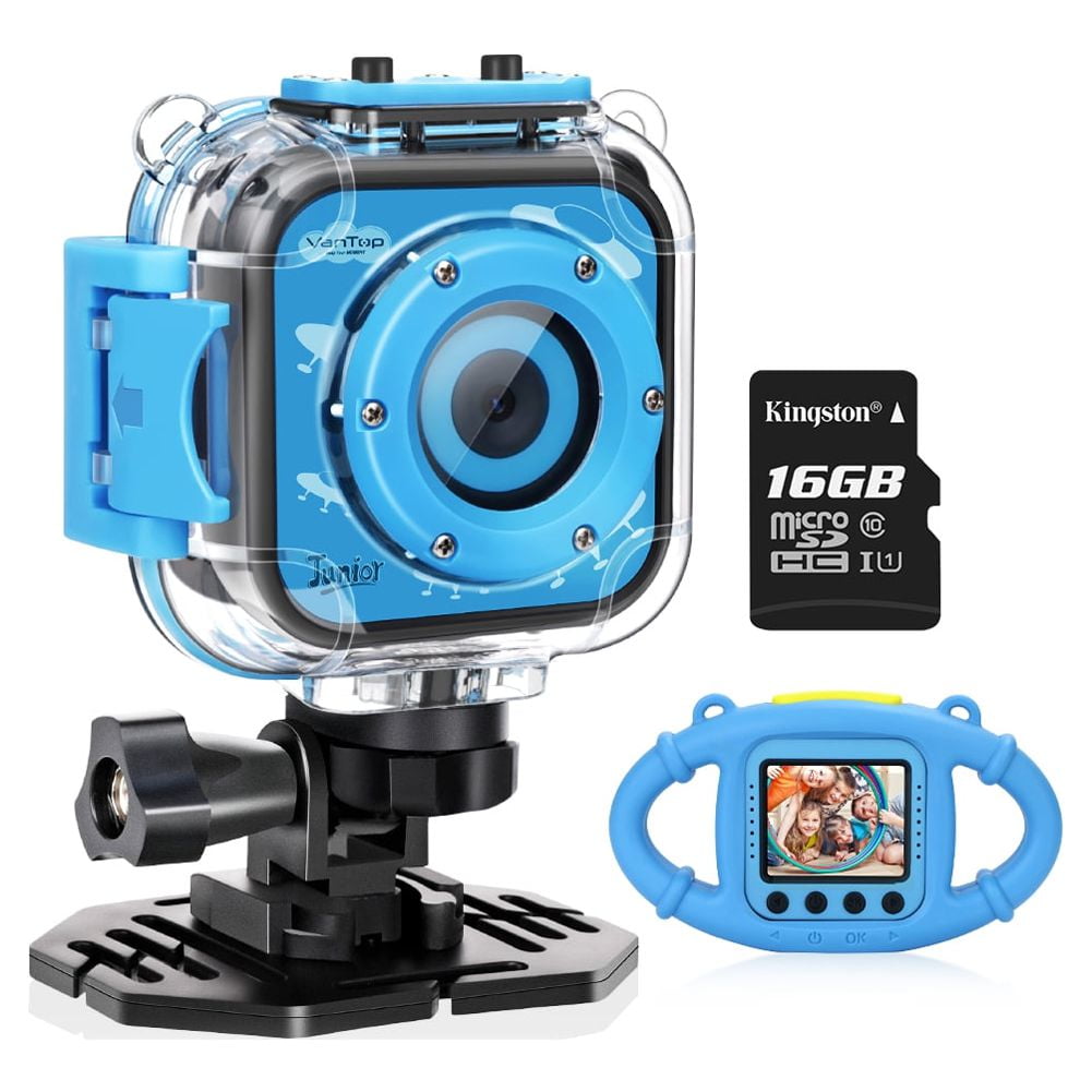 Yukistar Kids Camera, HD Digital Video Camera for Kids with Tripod