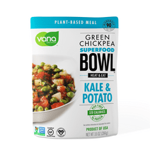 Vana Life Foods Green Chickpea Super Food Bowl- Kale Potato Tomato Rosemary, 10 Oz