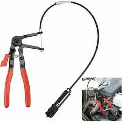 Vanadium steel chrome-plated cable clamp 620 mm Flexible wire wide anti-corrosion type flexible cable Anti-slippery hose clamps for hose