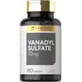 thumbnail image 1 of Vanadyl Sulfate 10mg | 180 Tablet | With Chromium Picolinate | Vegetarian | By Carlyle, 1 of 7