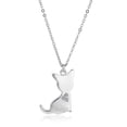 thumbnail image 1 of Vanbelle Diamond Accent Sterling Silver Jewelry Pendant Necklace, 0.030 ct, 1 of 6