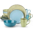 thumbnail image 1 of Vancasso 16-Piece Dinnerware Sets, Stoneware Dinner Set for 4, Multi-Colour, 1 of 7