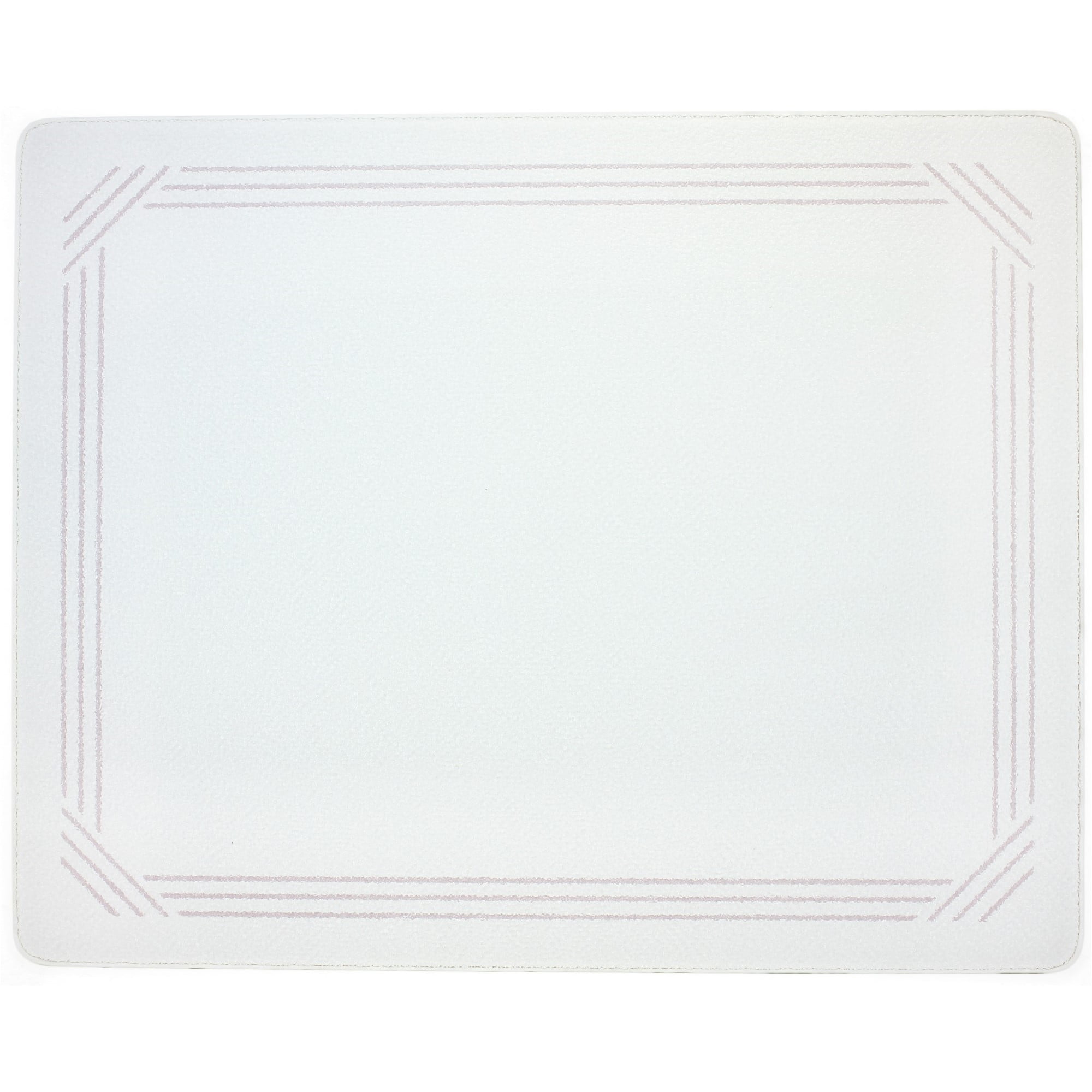 Vance 20 X 16 inch Gray Border Surface Saver Tempered Glass Cutting