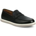 thumbnail image 1 of Vance Brantley Comfort Casual Slip-on Perforated Flexible Penny Loafer, 1 of 9
