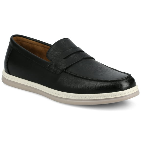 Vance Brantley Comfort Casual Slip-on Perforated Flexible Penny Loafer
